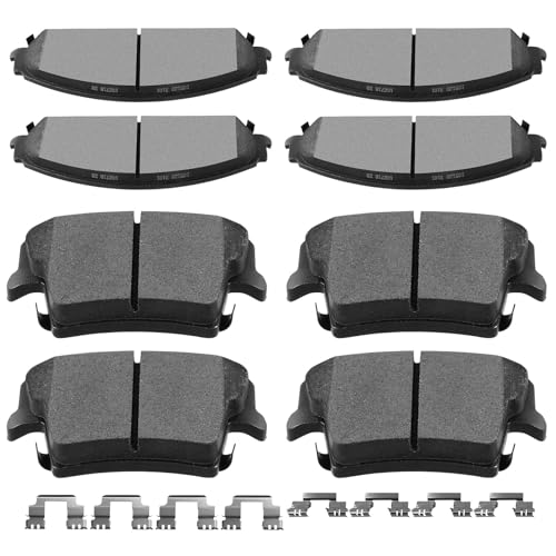 Image of SCITOO D1058 D1057 Front Rear Semi-Metal Brake Pads Sets Fit For Chrysler 300 2005-2019,For Dodge Challenger 2009-2017,For Dodge Charger 2006-2019,For Dodge Magnum 2005-2008