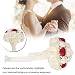 TMISHION Flores de Boda, Ramo de Novia de Cristal Flores Artificiales, Ramo...