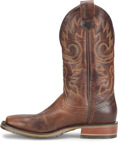 DOUBLE-H Men's Brantley 12” Narrow Square Toe Roper Boots3