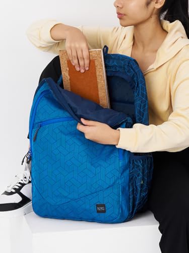 Image of Wiki Stylish Unisex Backpack 4 Durable & Lightweight backpack for Men & Women | Backpack for Office, Gym, Travel (37.5 Litre, Navy)