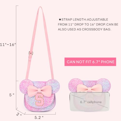 Image of mibasies Toddler Purse Gifts for Girls: 3 Year Old Girl Gifts, Girl Toys Purse Set