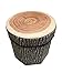 Produktbild Kenmont 31 x 30 x 7 cm Groß Kreative Stump Aufbewahrungskiste Truhen Faltbarer Sitzhocker Belastbar bis 150 kg Fußbank Sitzbank Aufbewahrungsbox Aufbewahrungsbox Wäschekorb, Multi-Color (Baumstumpf)