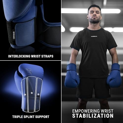 Image of Hayabusa T360 Boxing Gloves - Revolutionary Hand Ergonomics | Empowering Wrist Support | Single or Dual Strap Closure | Training, Sparring, Heavy Bag - 10 oz 12 oz 14 oz 16 oz 18 oz