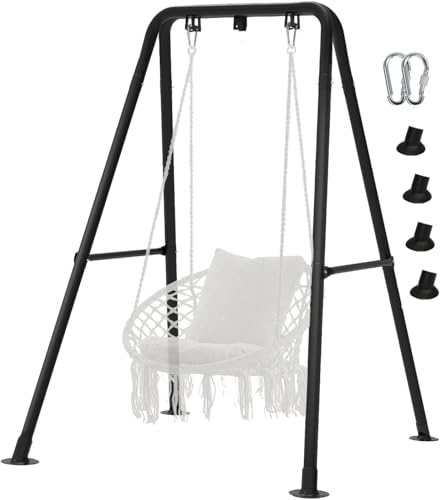 Zenzres Swing Stand, Hammock Chair Stand Max Load 150KG, Hea...