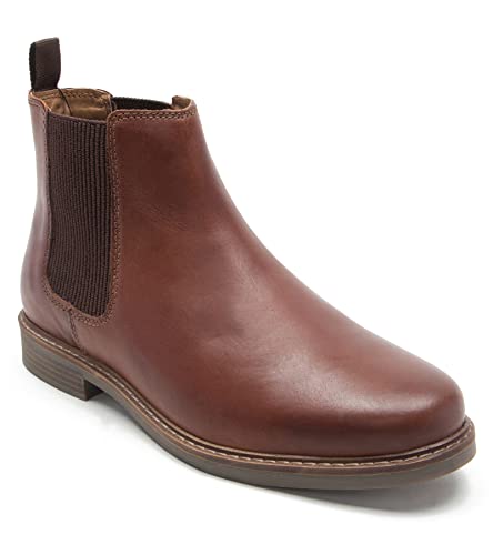 Red Tape Bamford, Botas Estilo Chelsea Hombre, Madera, 42 EU