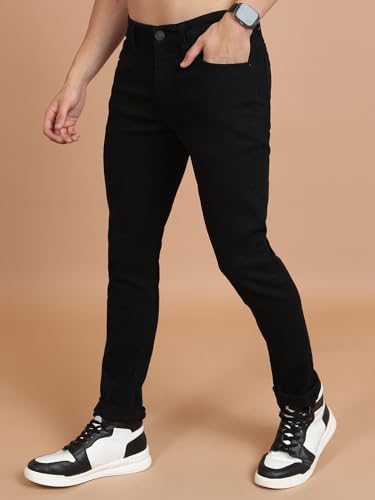 Image of Highlander Men's Slim Fit Jeans | Stylish Casual Wear for Everyday Comfort | Jeans for man
