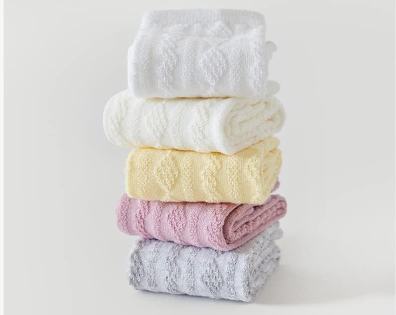 Toptim Little Girl's Knee High Socks Over Calf Kids Overknee Stockings Bow Style - Image 5