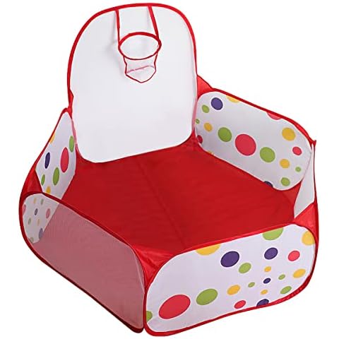 Cozywind Piscina de Bola con Cesta de Baloncesto Cover