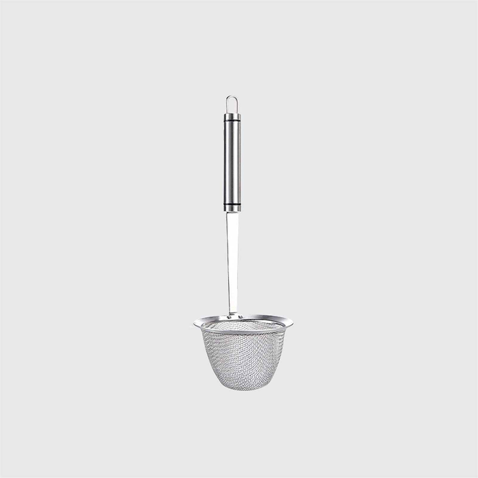 Panier friture domestique en acier inoxydable avec crochet L