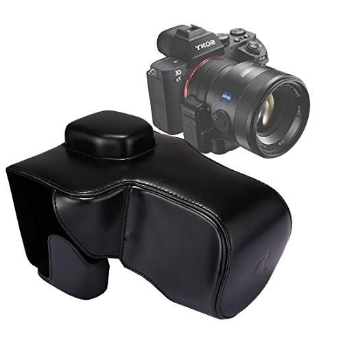 Accessoires de la caméra Full Body Caméra PU étui en Cuir avec Sangle for Sony A7 II   A7R II   A7S II (Couleur : Black)