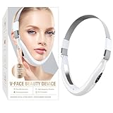 Double Chin Eliminator, Electric Face Lift Device Facial Massager, Double Chin Lifting Saggy Skin Shaping Double Chin, White