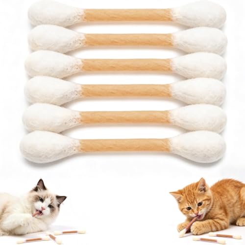 6 jouets chat coton géant herbe chat nettoyage dents