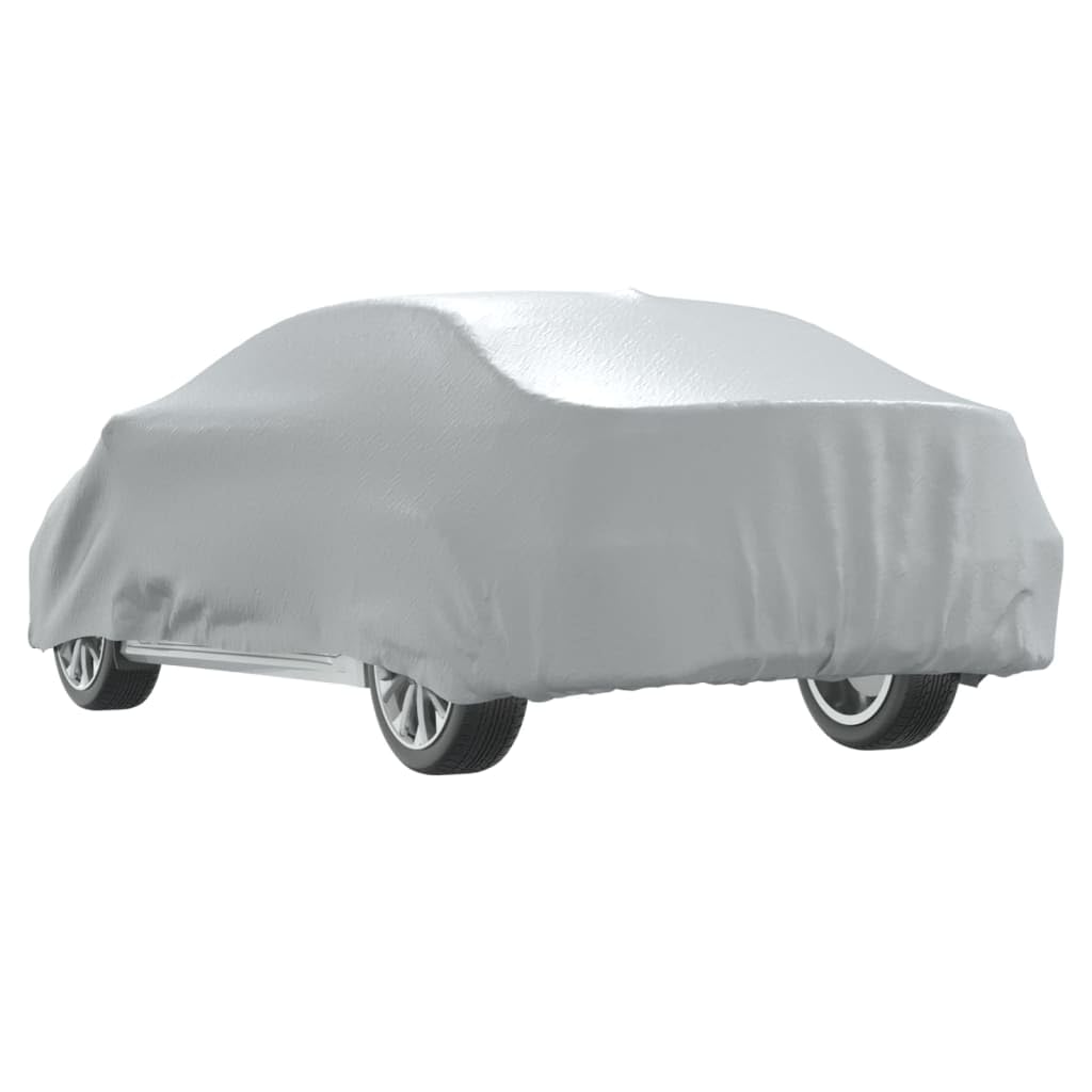 Funda de coche para sedán XXL con correa de hebilla, lona de poliéster transpirable, impermeable y resistente a los rayos UV, impermeable, para verano, invierno