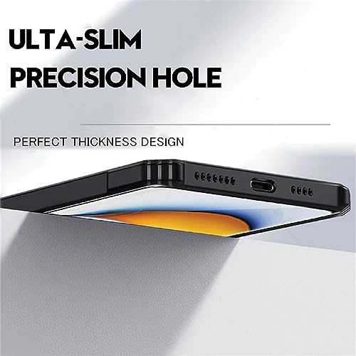 Image of Amazon Brand - Solimo Shockproof Crystal-Clear Back Cover for iPhone 16 Pro Max | 360 Protection (PC & TPU, Black Bumper)