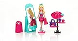 mega bloks barbie superstar stage MegaBloks Barbie Build'n Style - Juego de accesorios para construcción