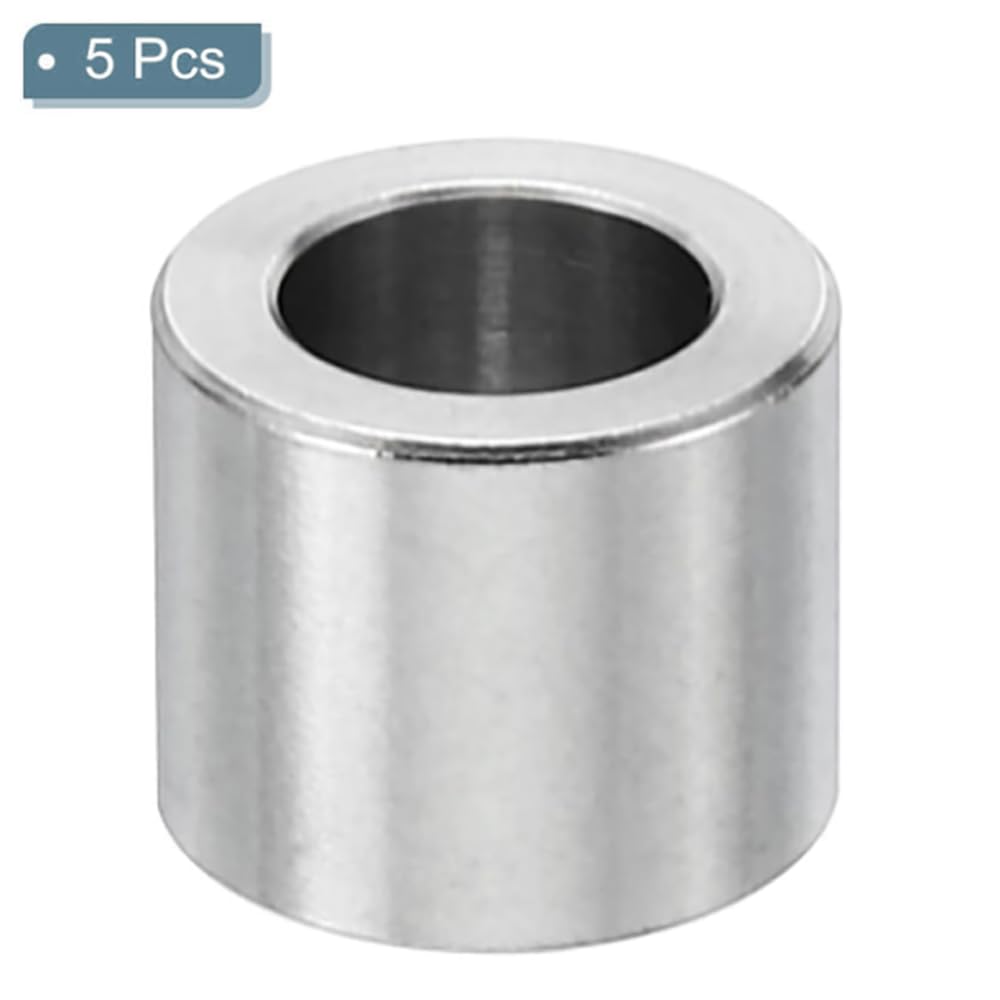 TOP-VIGOR 5Pcs M6 Aluminum Spacer, 6.2mm ID x 10mm OD x 8mm Length Metal Spacer - Image 3