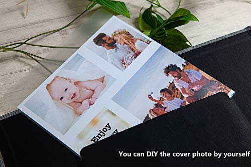 image for potricher Photo Album 4x6 600 Photos Linen Hardcover Large Capacity fo