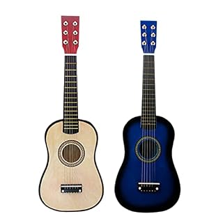 Kisangel 23 Pouces Enfants Guitare 6 Cordes Enfant Guitare Débutant Guitare Enfants Guitare Acoustique 6 Cordes Guitare… – Image 7