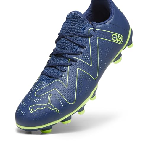 Puma Future Play Fg/Ag Fußballschuh für Herren, Persian Blue Pro Green, 40.5 EU – Ansicht 6