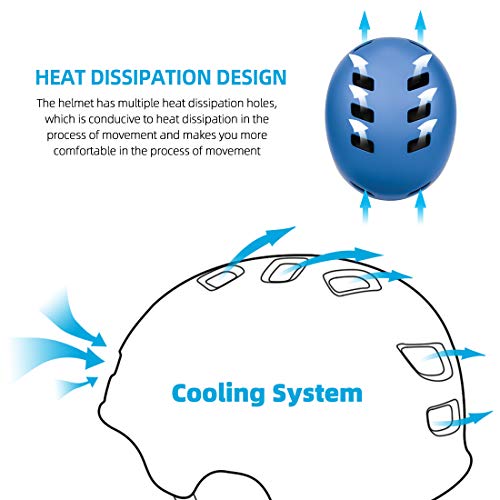 Kids Bike Helmet for Boys & Girls Aged 2–14 – Adjustable Cycling & Skateboard Helmet for Scooter, Skating,Riding - Image 3