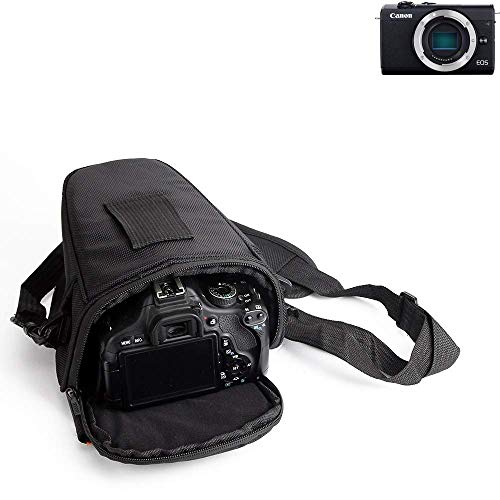 K-S-Trade Kameratasche Für Canon EOS M200 Kameratasche Fototasche Schultertasche Umhängetasche Kompatibel Mit Canon EOS… – Bild 3
