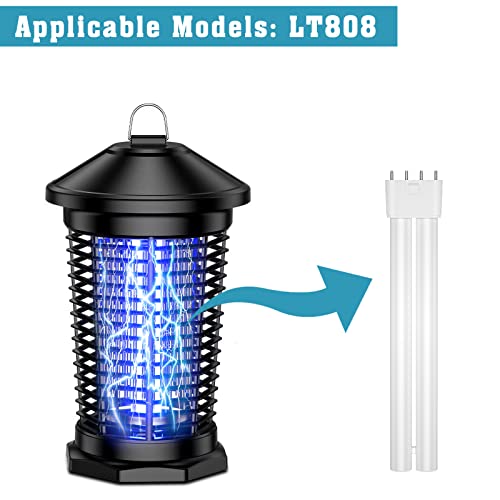 Zechuan Bug Zapper Replacement Bulb 18W For Electronic Bug Zapper (Models Lt808) Lamp Bulbs For Indoor Outdoor #TOP1