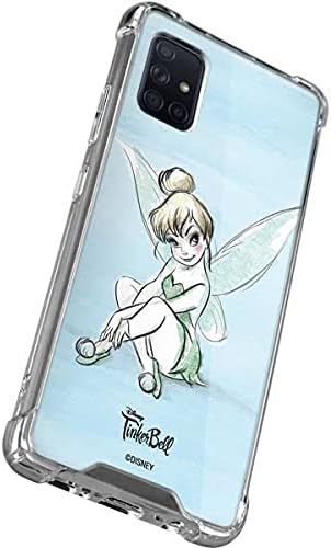 Skinit Clear Phone Case Compatible with Galaxy A71 5G - Officially Licensed Disney Tinker Bell Sketch Art Design
