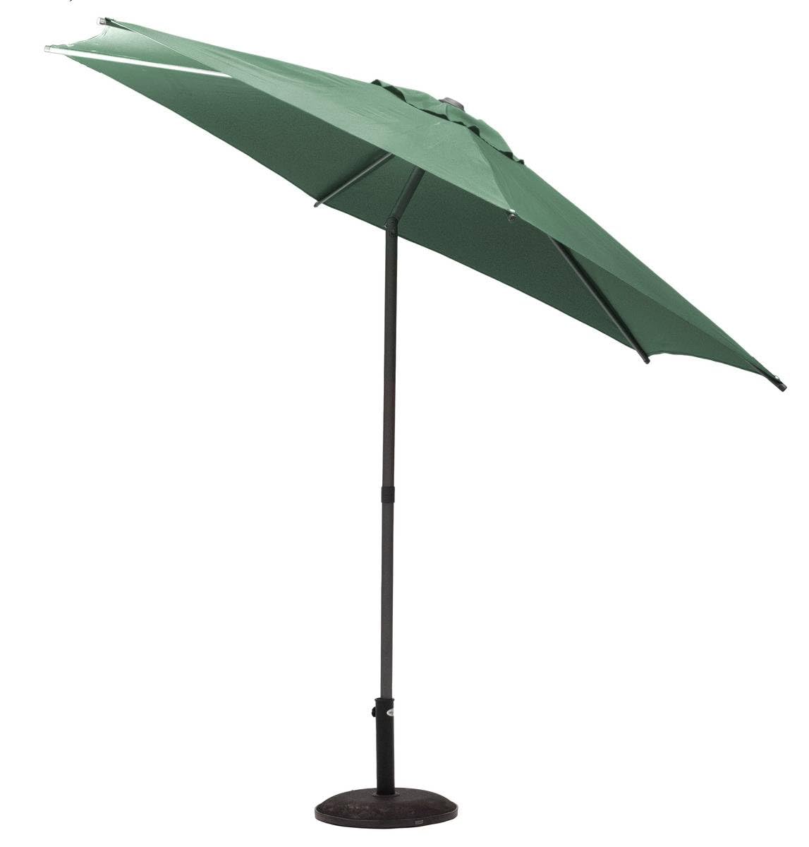 Hesperide parasol SOYA okrągły - oliwkowa zieleń, Oliwkowa zieleń, Design