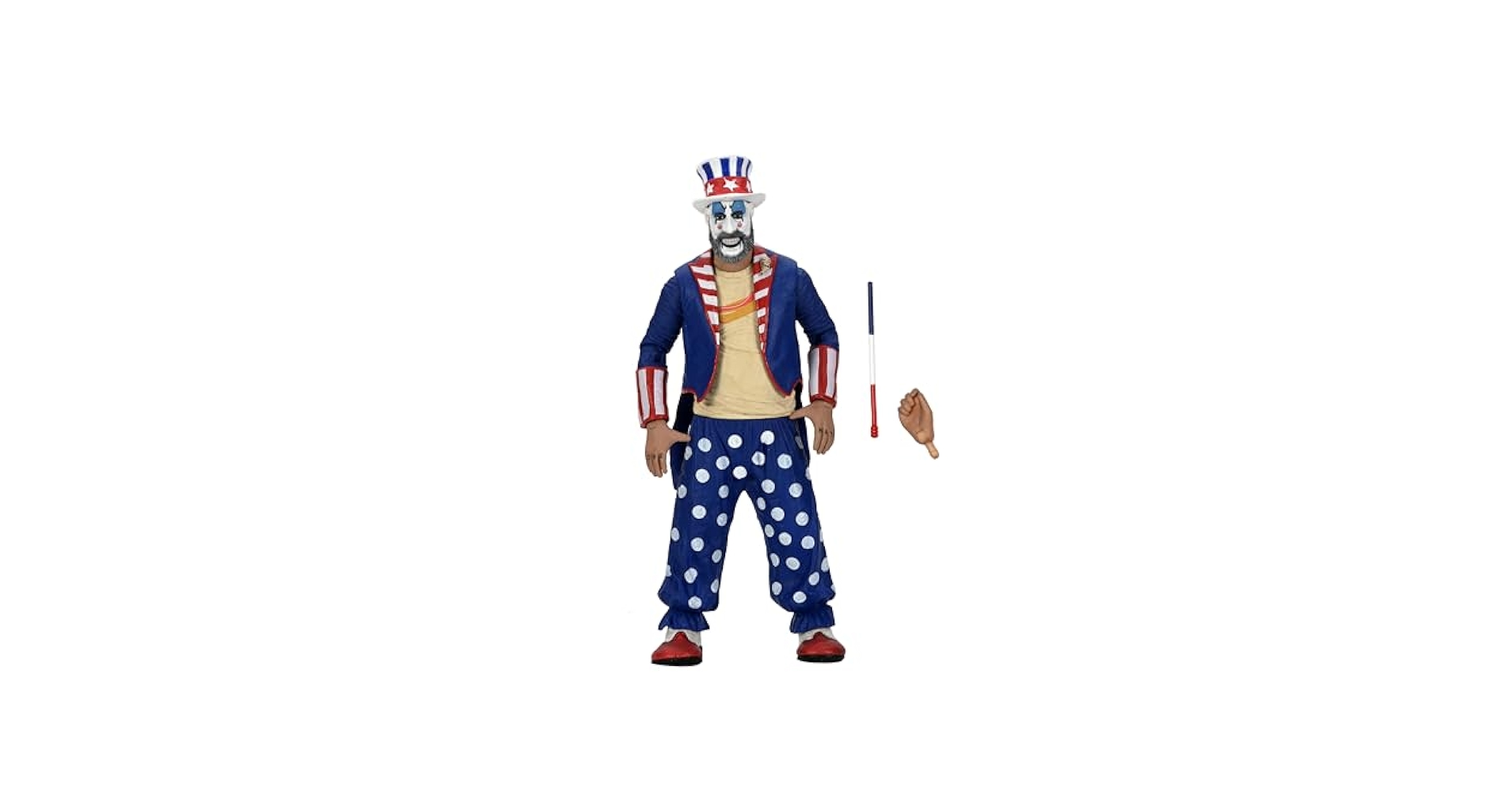 SF・ファンタジー・ホラー House of 1000 Corpses Clown Figure Amazon.com: Captain Spaulding (House of 1000 Corpses) - 20th