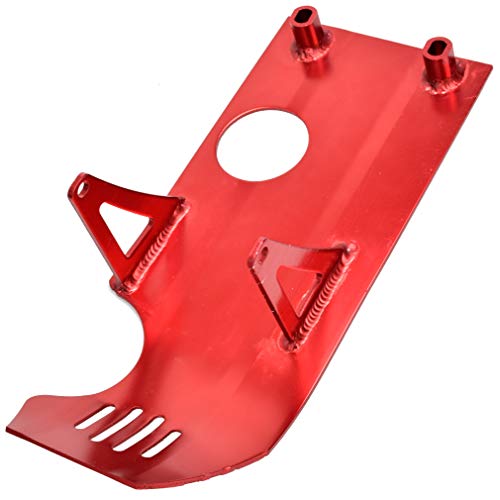 Hiaors Aluminum Engine Skid Plate For Xr50 Crf50 90Cc 110Cc 125Cc 140Cc Lifan Yx Ssr Thumpstar Coolster Taotao Apollo Kayo Pit Dirt Bike Parts #TOP2