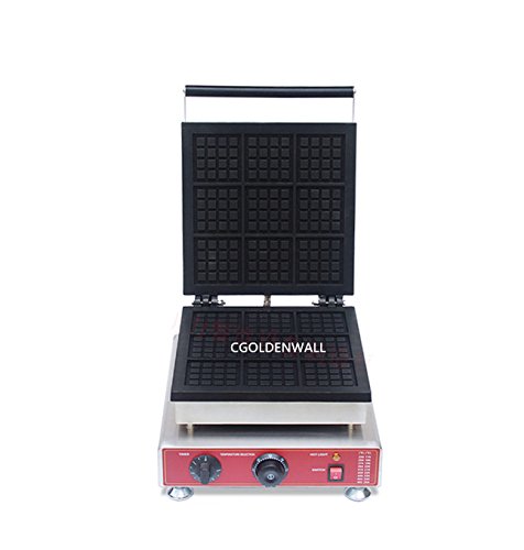 cgoldenwall np-901 9 Commercial Waffeleisen Maker Antihaft-Waffel Herd E-Belgische Waffel Baker - 220V – Bild 3