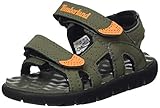 richter sandalen jungen 23  Timberland Unisex-Kinder Perkins Row 2-Strap Peeptoe Sandalen, Grün (Verde (Grape Leaf) Tb0a23sya581), 32 EU