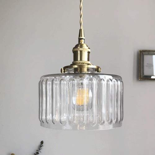 Lampe suspendue en verre postmoderne pour table à manger