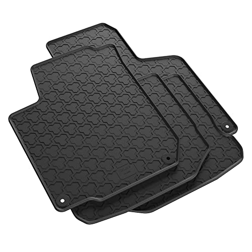 TEXER Tapis de sol en caoutchouc d'hiver adaptés pour Volkswagen New Beetle 1997-2010
