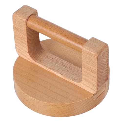 Outil d'impression sur bois Abaodam en hêtre noble avec finition poignée ronde ergonomique
