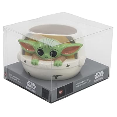 STOR Taza de cerámica con forma en 3D de Grogu - The Mandalorian | Ya disponible en tu tienda friki favorita! En mundofriki.es!