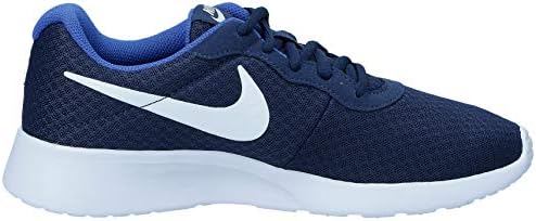 Nike Men's Tanjun Sneaker, Walking, Navy/White, 7 M US | Image 5