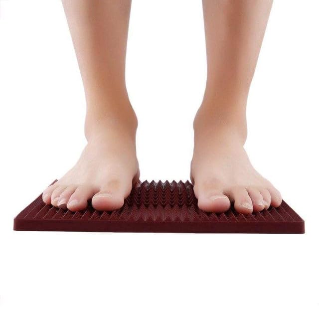 Madison Acupressure Mat for Feet Sciatica Pain Foot Massager Mat Magnetic Power Mat for Foot Palm Blood Circulation Stress Relief 1
