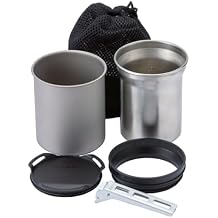 SOTO Thermostack Camping Cooking Set - Multi-Functional Camping Pot Set, Camp Cookware Set for Outdoor Backpacking Camping Hiking Picnic