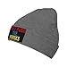 Don't Push The Horses Knit Hats Beanie Hat for Men Women Fashion Warm Winter Ski Cap Deep Heather