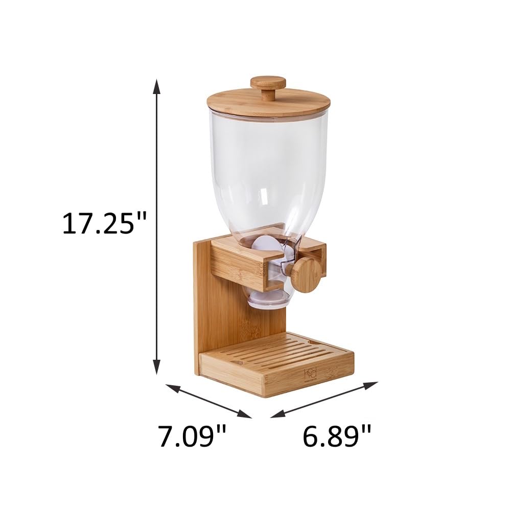 Honey Can Do Bambus-Müslispender, naturfarben, KCH-09385 Natur, 500 ml