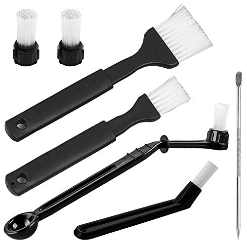 7 Pcs Cleaning Brush Set,DanziX Practical Brush for Cleaning Coffee Machine,Coffee Grinder and Other Home Kitchen Accessories
