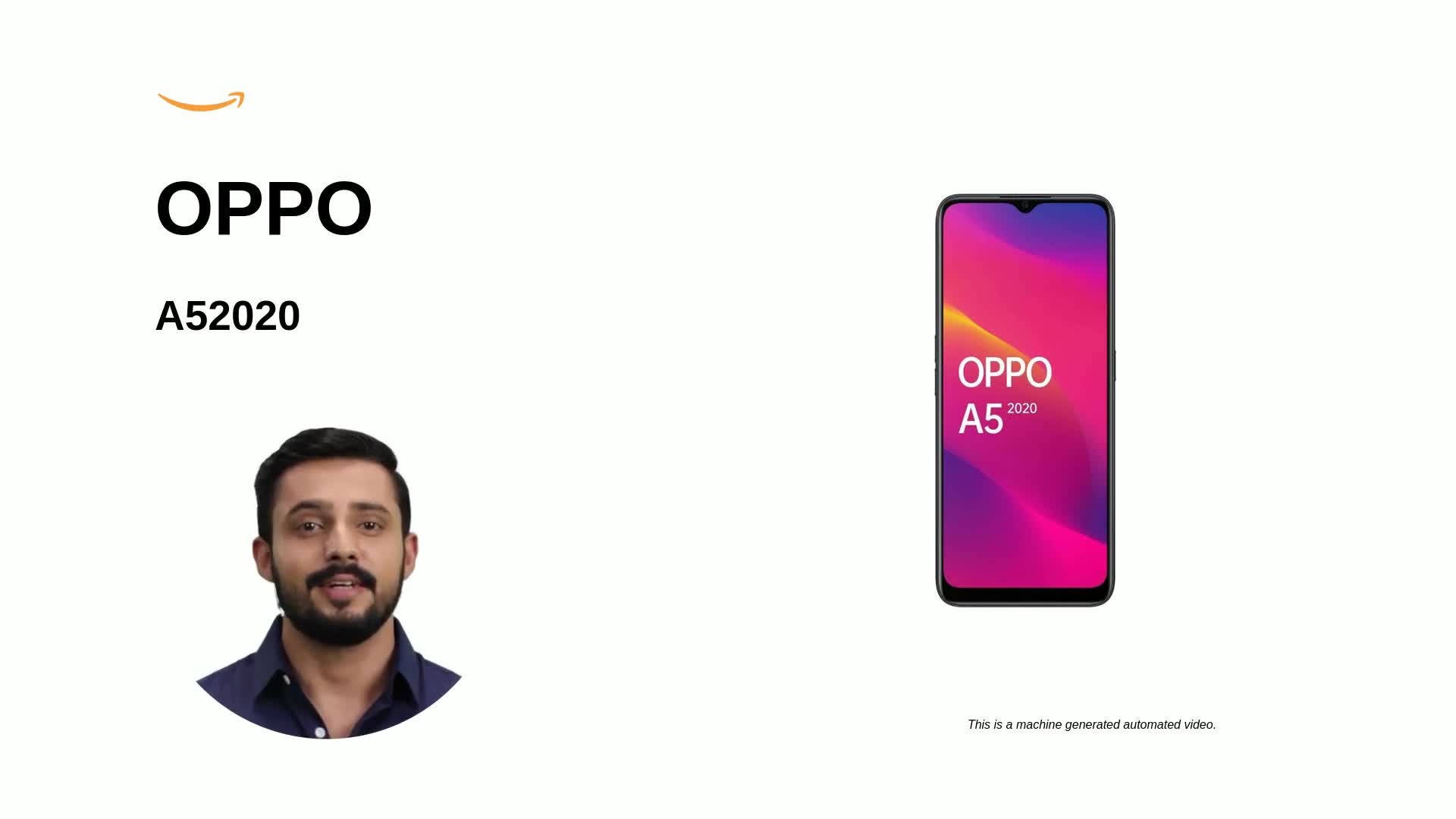 Oppo A52020 (Mirror Black, 6GB RAM, 128GB Storage) : Amazon.in