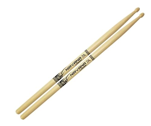 Baqueta 7A Nirvana Ecobio Madeira Liverpool Kit com dois pares