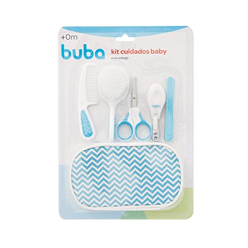 Kit Cuidados Baby Com Estojo, Buba, Azul