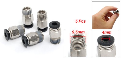 4Mm X 9.5Mm Filettato Pneumatico Aria Tubo Rapido