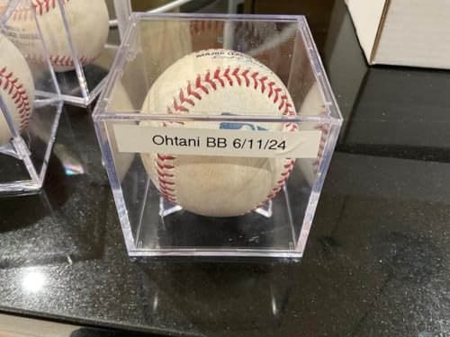 Ohtani Hit Ball WS MVP MLB Hologram Game-Used Baseballs