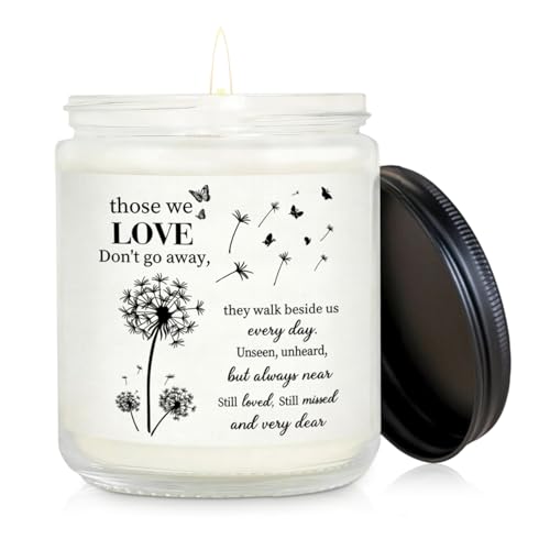 Sympathy Gift for Loss of Loved One Memorial Candle Remembrance Candle for Home Decor Sorry for Your Loss Gifts Thinking of You Gifts for Grieving Friends & Family