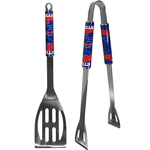 NFL Siskiyou Sports Buffalo Bills 2 pc Steel BBQ Tool Set One Size Team Color