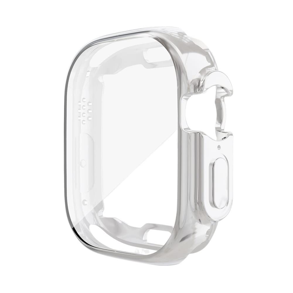 Protection écran Apple Watch Ultra 49mm étui antichoc souple et transparent pour iWatch série 8